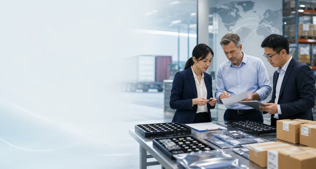 Aliendell supply chain and semiconductor distribution team