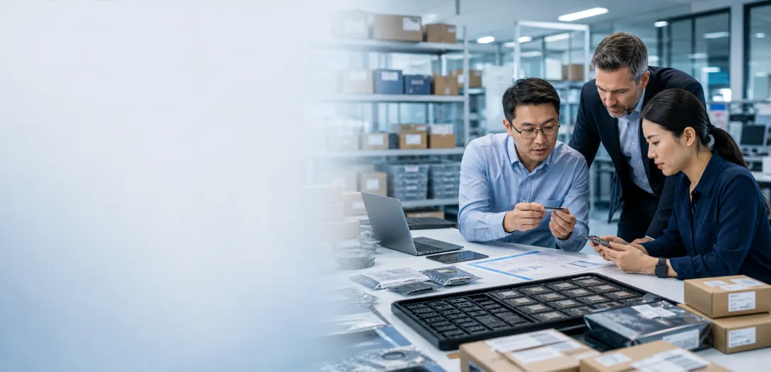Aliendell semiconductor distribution services team working across sourcing and supply chain operations